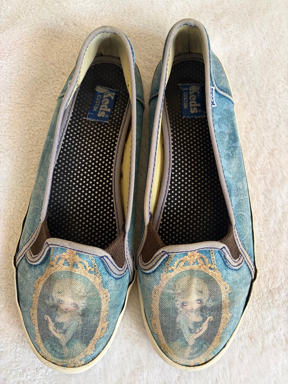 Keds Custom Rococo Marie Antoinette sneakers